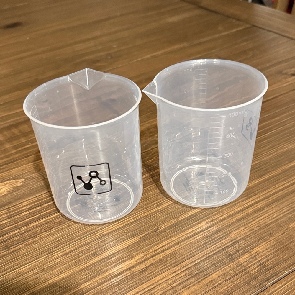 Disneyland Avengers Campus Pym Test Kitchen Beer Cocktail Tasting Lab Cups X 2